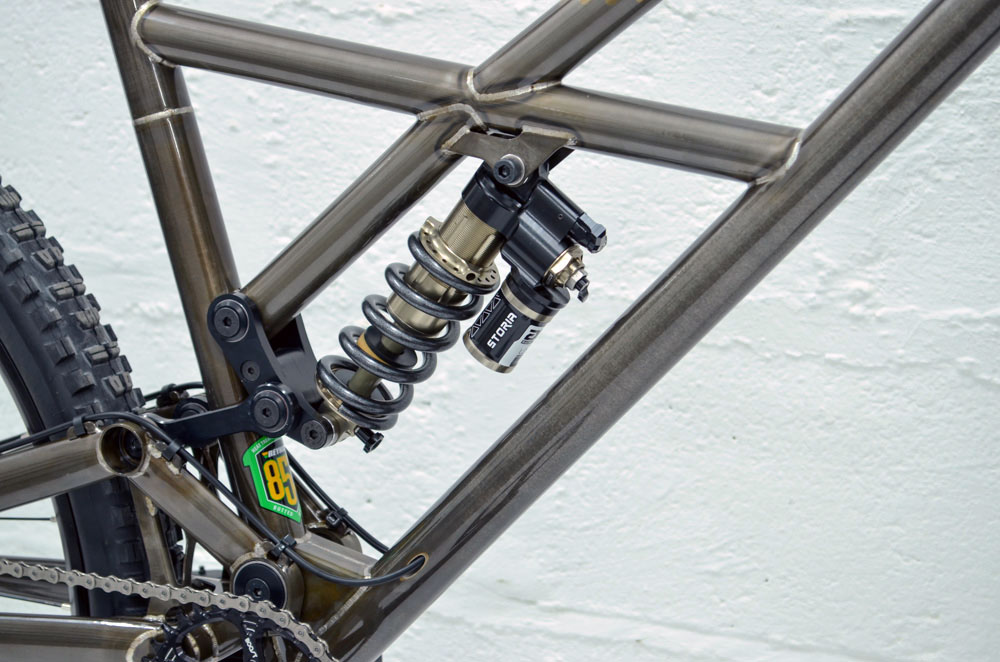 steel frame enduro bike